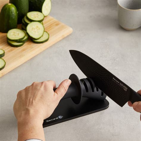 baccarat knife sharpener review|Baccarat iD3 Samurai 3 Step Knife Sharpener Black.